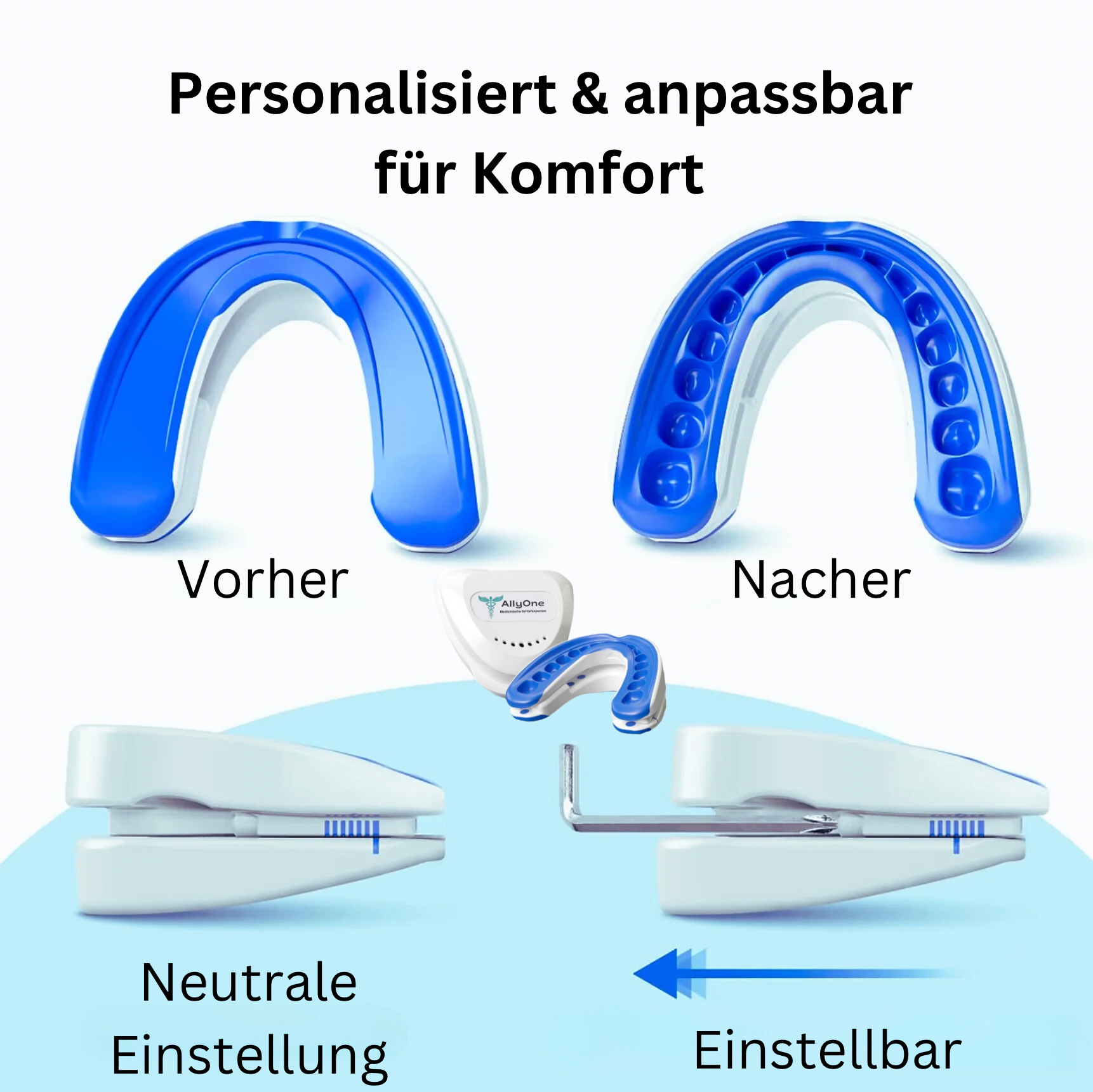 Housesafe -  Anti-Schnarch-Schiene (Zahnschutz)