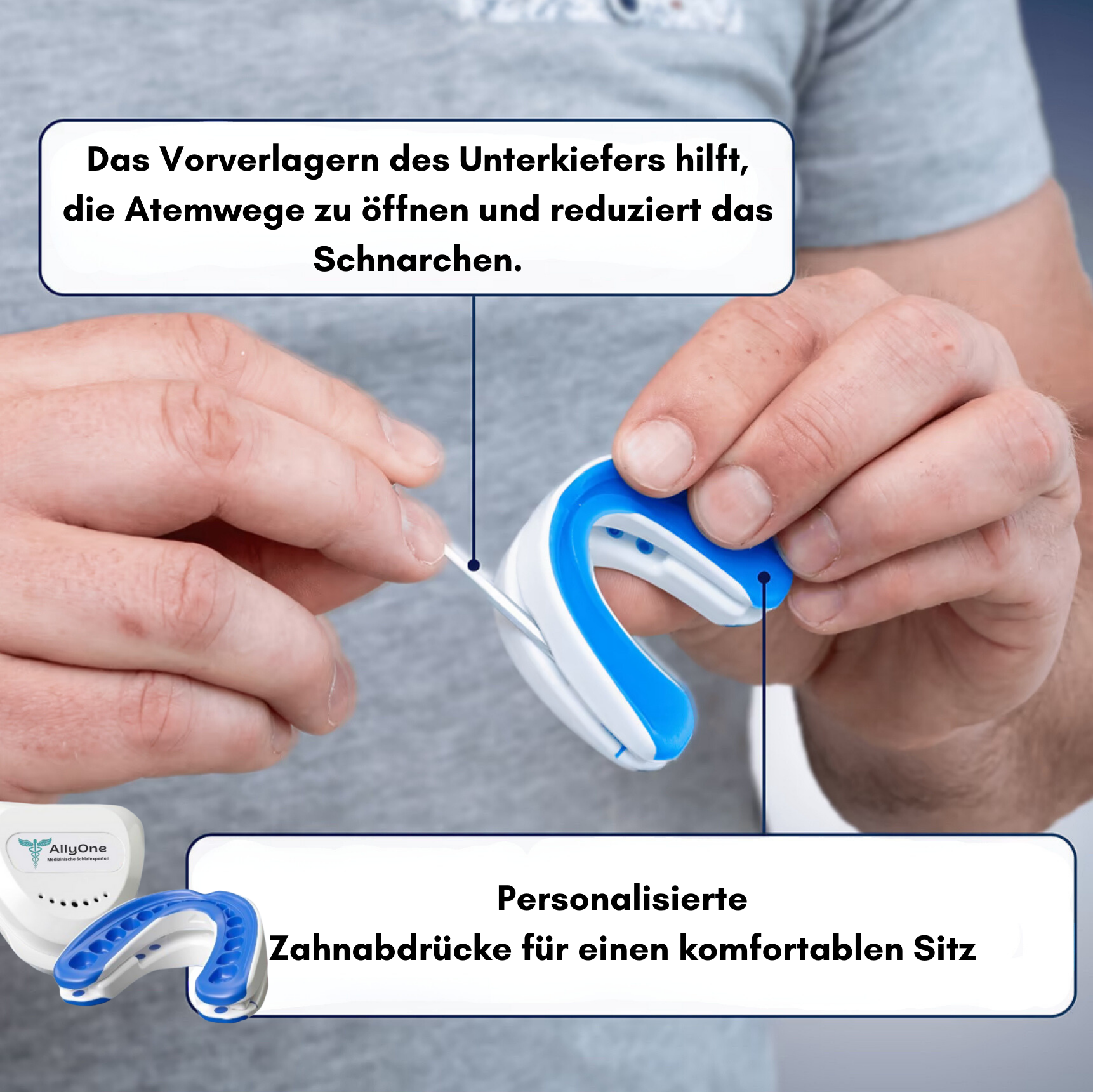 Housesafe -  Anti-Schnarch-Schiene (Zahnschutz)