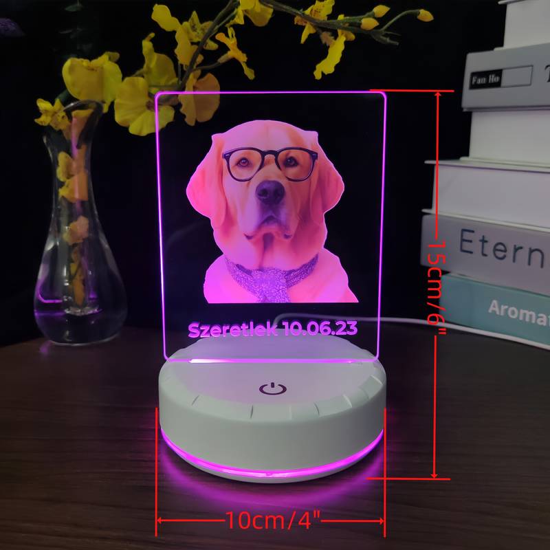 Housesafe - Personalisiertes Lampe mit LED-Beleuchtung