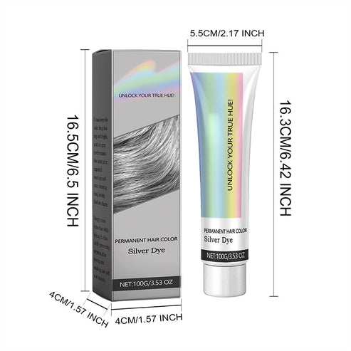 Silver Dye - Silver Essence Haarfärbemittel - Kühnes, natürliches Glänzen