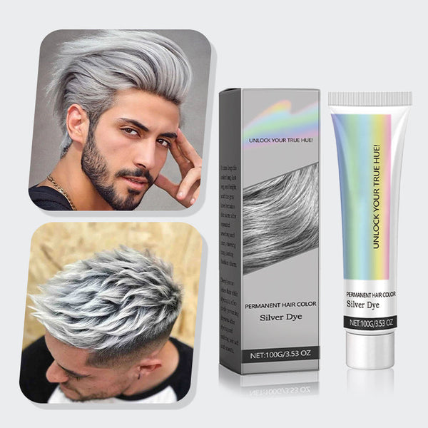 Silver Dye - Silver Essence Haarfärbemittel - Kühnes, natürliches Glänzen