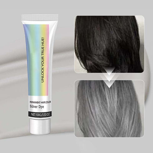 Silver Dye - Silver Essence Haarfärbemittel - Kühnes, natürliches Glänzen