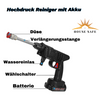 Akku Hochdruck Reiniger